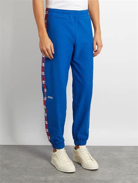 vetements champion track pants fake